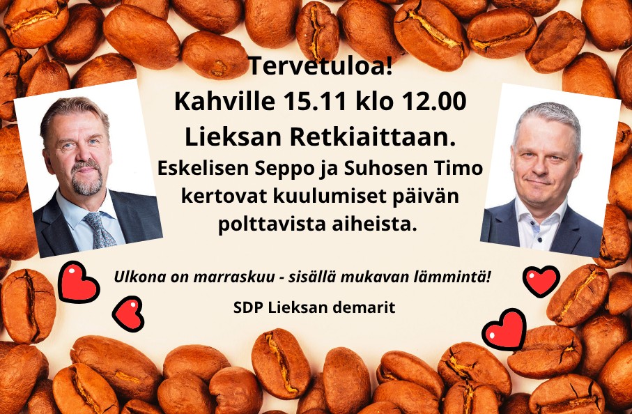 Seppo ja Timo Lieksassa